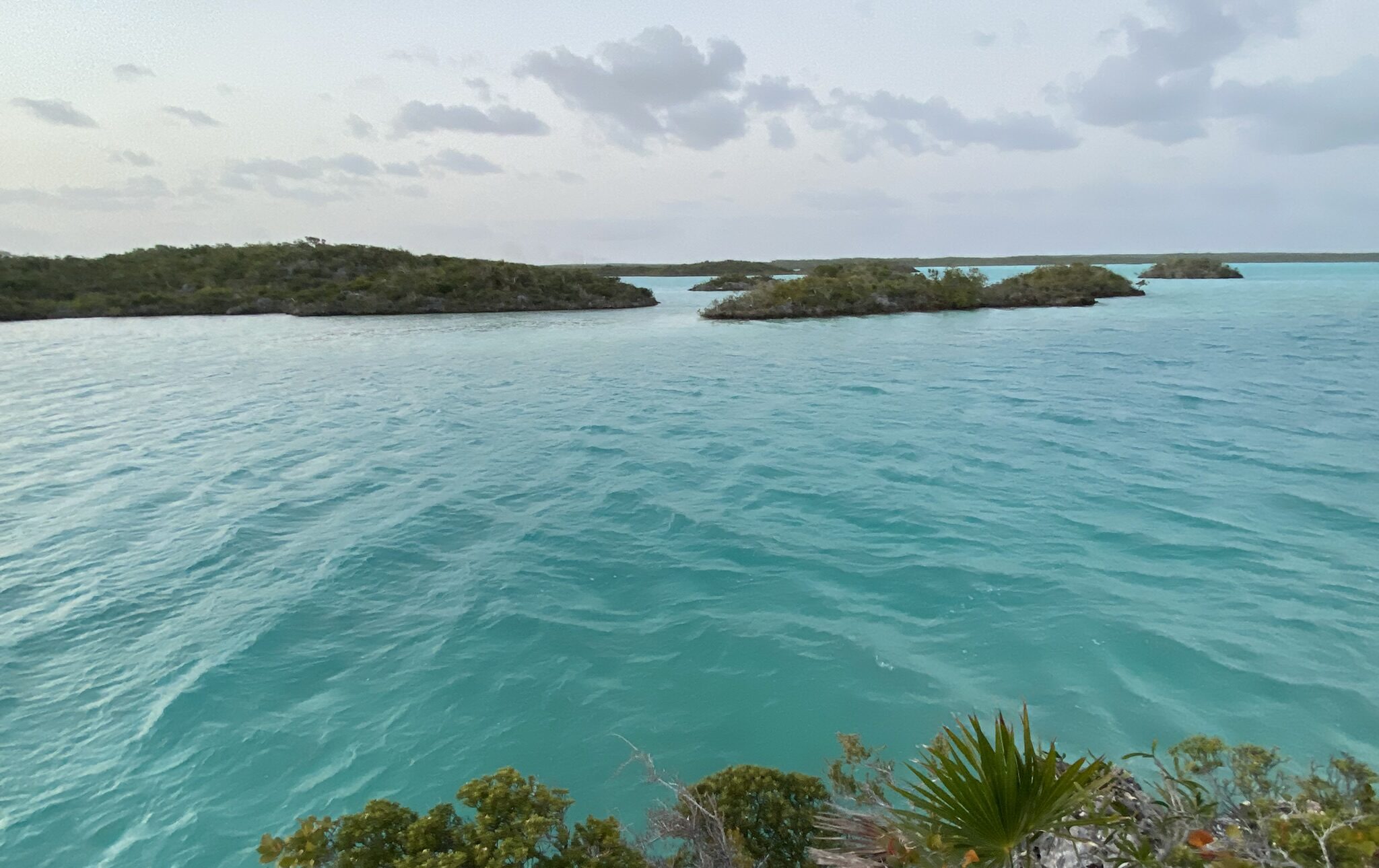 Chalk Sound National Park  in Turks and Caicos